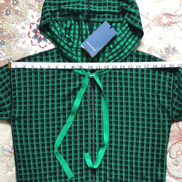 Piazza Sempione Checkered Zip Up Jacket NWT - Picture 12 of 12